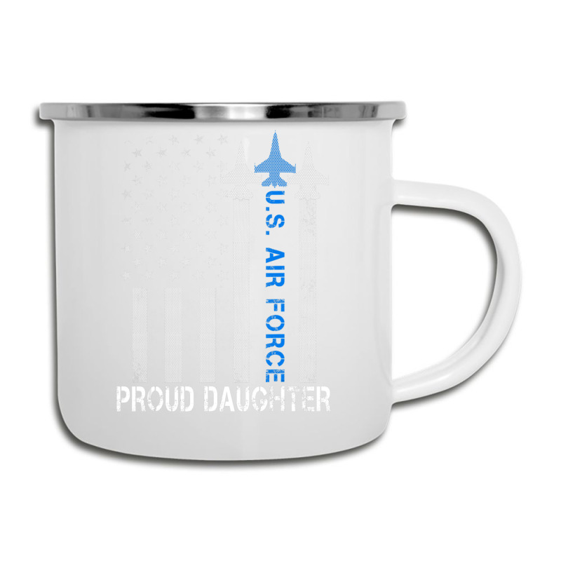 Hot Trend Vintage Proud Daughter Us Air Force Flag Usaf Camper Cup | Artistshot