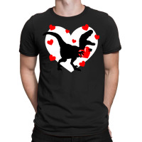 I Steal Hearts T Valentines Day Dinosaur Boys Kid (13) T-shirt | Artistshot