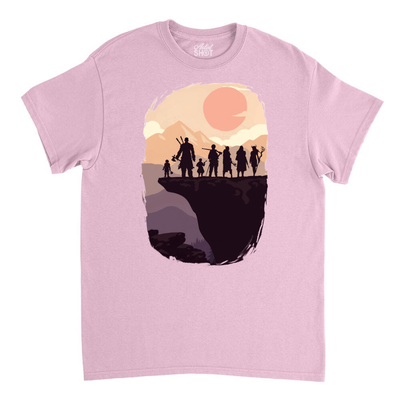 Critical Role  Vox Machina In Sunset Classic Classic T-shirt by dherarguberax | Artistshot