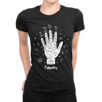 Trending Palmistry Hand Readers Hand Analysts Or Chorologists Ladies Fitted T-shirt | Artistshot