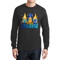 Hot Trend Happy Hanukkah Gnomes Pajamakah Funny Pajama Family Matching Long Sleeve Shirts | Artistshot