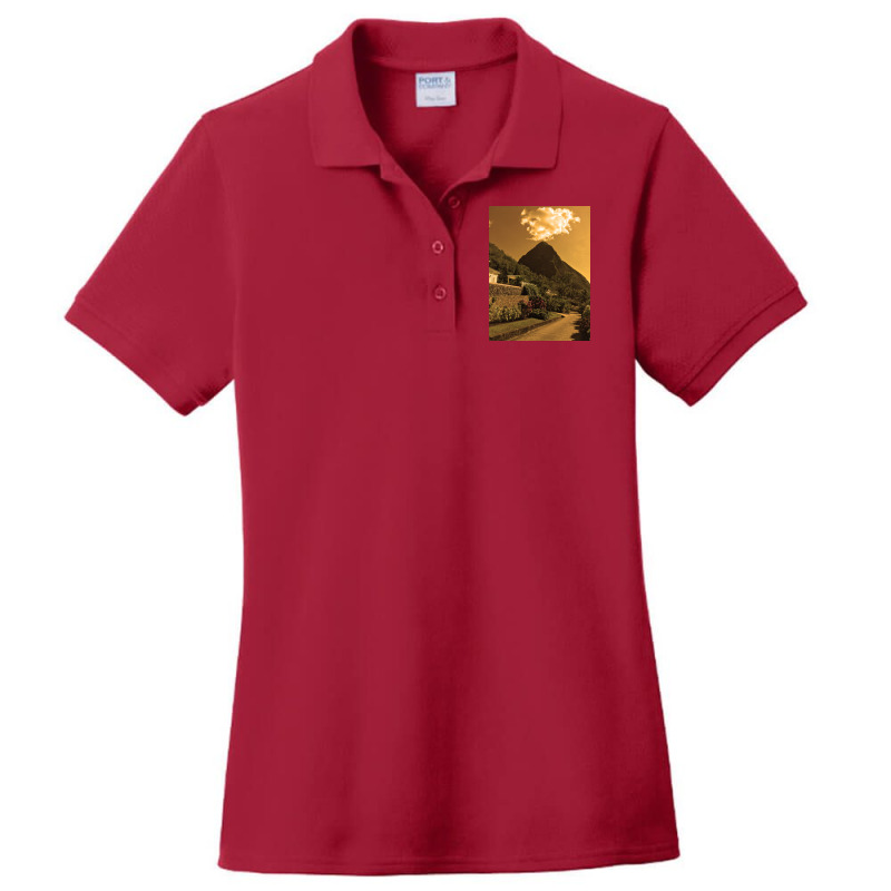 Paradise Ladies Polo Shirt by blackgoblin100 | Artistshot