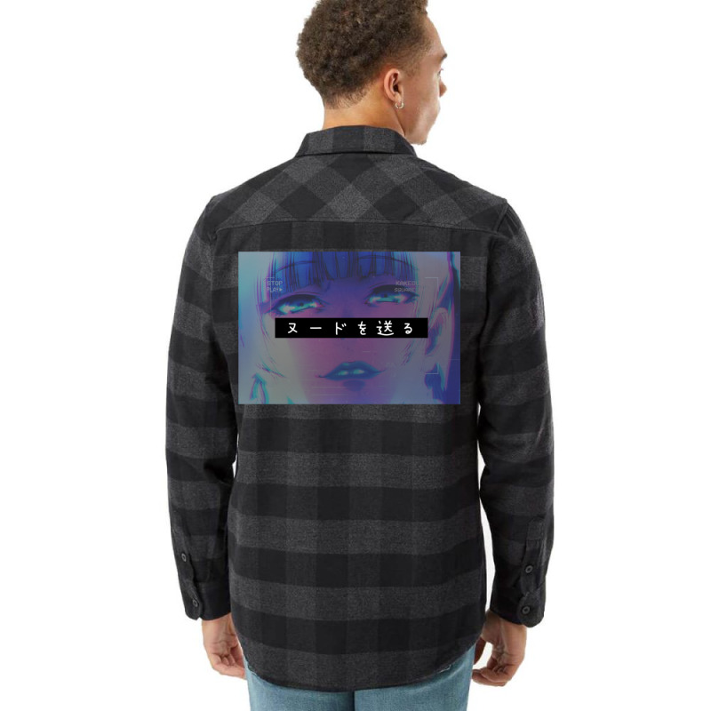 Send Nudes Gambling Addiction Kirari Flannel Shirt | Artistshot