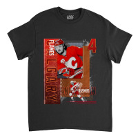 Rasmus Andersson Hockey Paper Poster Flames 2 Classic T-shirt | Artistshot