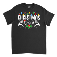 Cute Family Christmas Crew Matching Pajama Gift Lights T Shirt Classic T-shirt | Artistshot