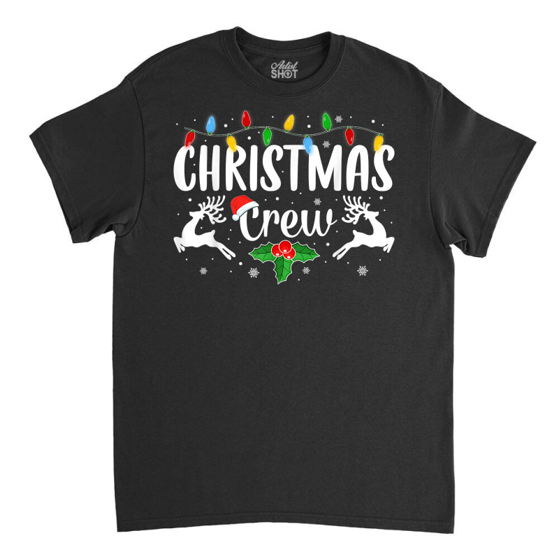 Cute Family Christmas Crew Matching Pajama Gift Lights T Shirt Classic T-shirt by gehnhe | Artistshot