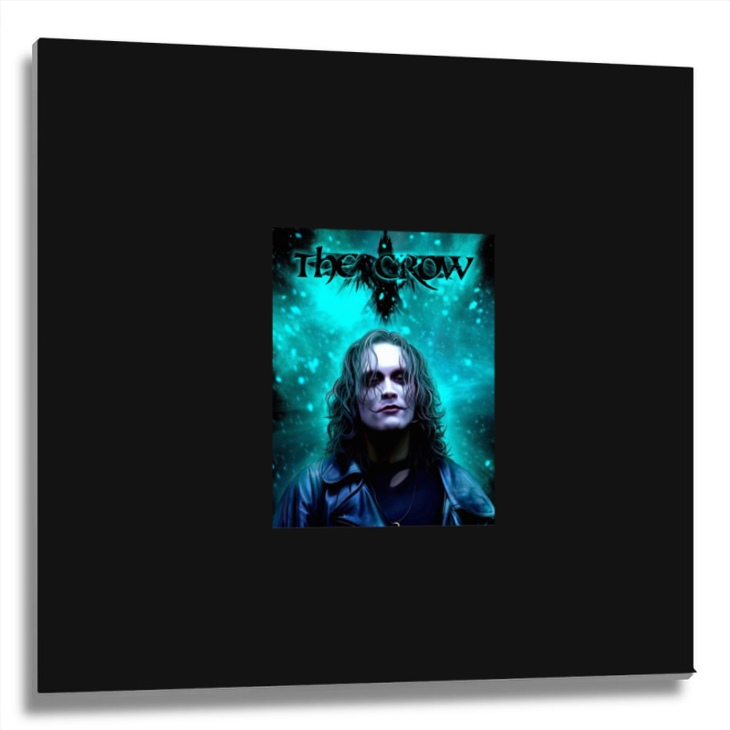 A Eric Draven The Crow L Metal Print Square | Artistshot