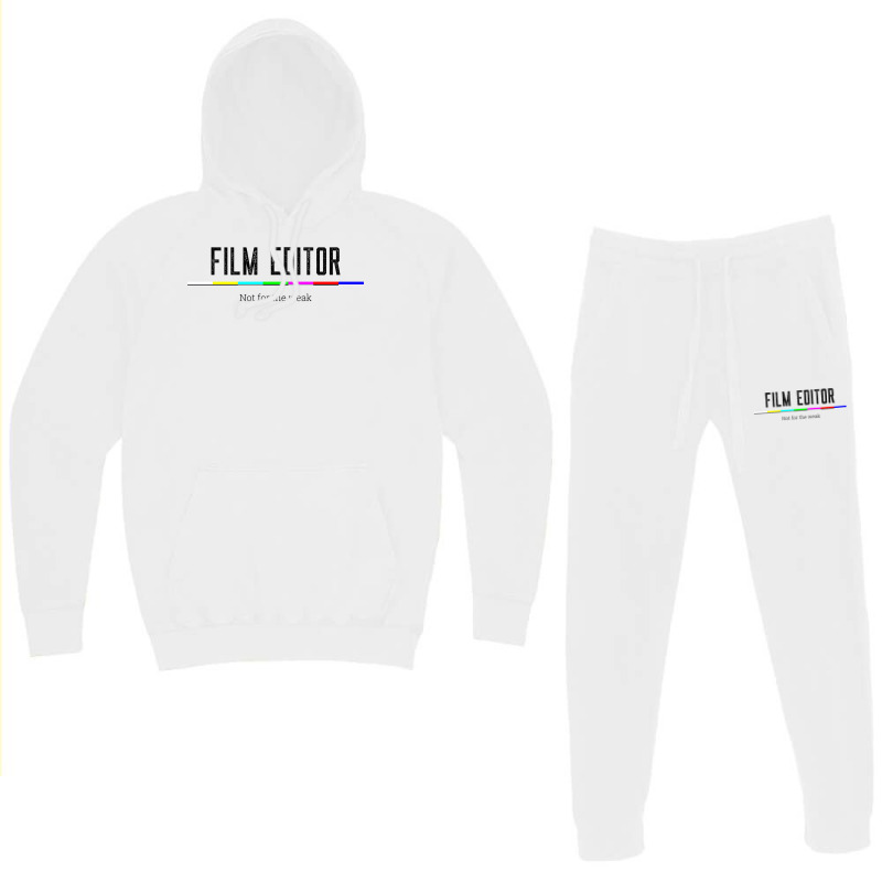 Film Editor Not For The Weak Classic E Humor Hoodie & Jogger Set | Artistshot