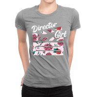 Film Director Girl Clapboard Cinematographer Filmmaker Lover Classic Ladies Fitted T-shirt | Artistshot