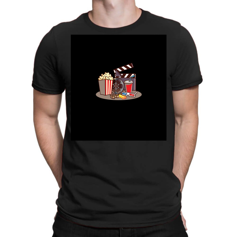 Filmmakers And Film Fans Popcorn Design Sleeveless Vintage Vintage T-shirt | Artistshot