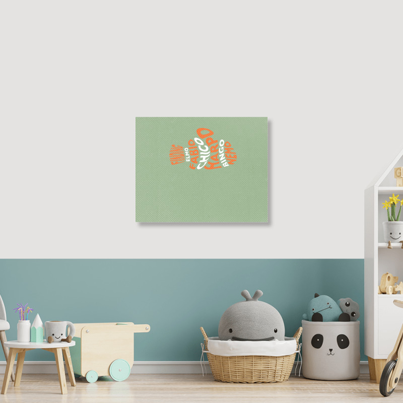 Finding..what's His Name  Nemo Nature Blue Landscape Canvas Print | Artistshot