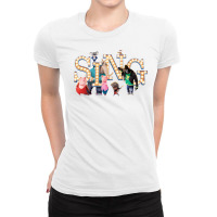 Sing Song Travel Vintage Ladies Fitted T-shirt | Artistshot