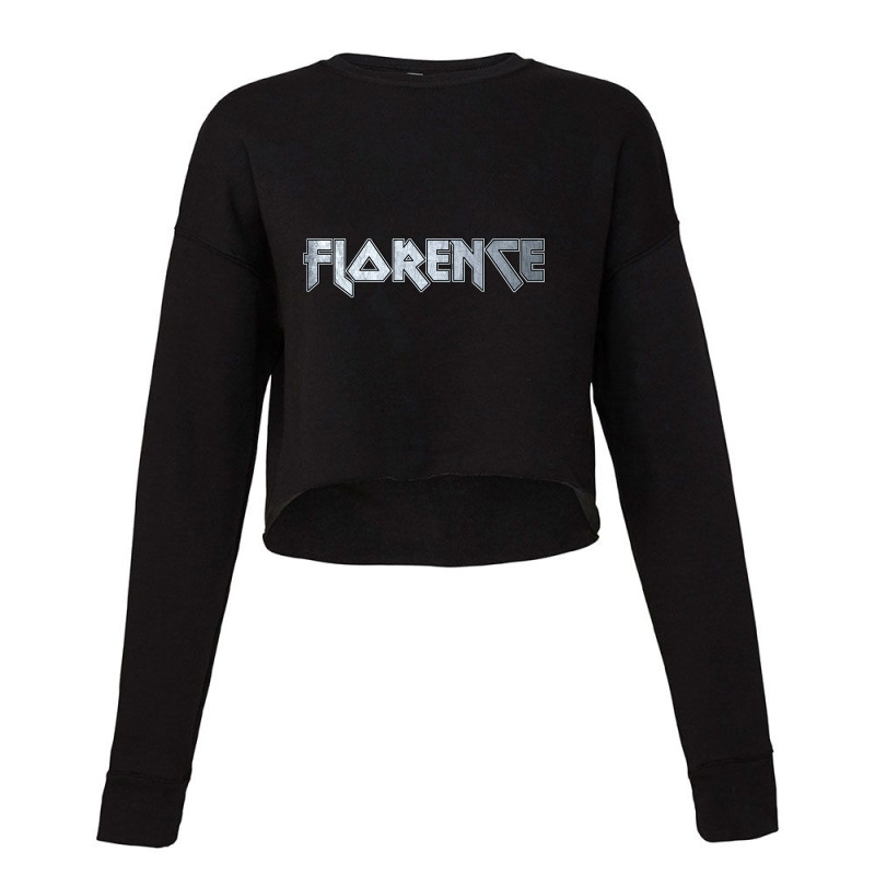 Trending Heavy Metal Florence Cropped Sweater by laurynvanhoose | Artistshot