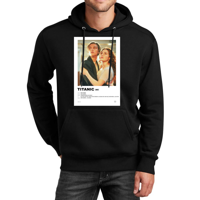 B Titanic (1997) Alternative Film Poster Unisex Hoodie | Artistshot