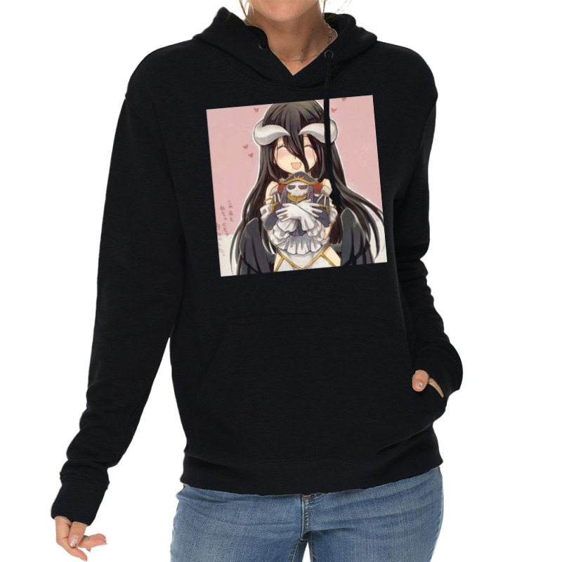 [ Sale ] Cool Sticker Overlord Albedo Chibi 12 Lightweight Hoodie by lyxellseradjq | Artistshot