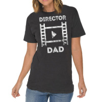 Film Director Dad Filmmaker Film Producer Father Movie Active Summer C Vintage T-shirt | Artistshot