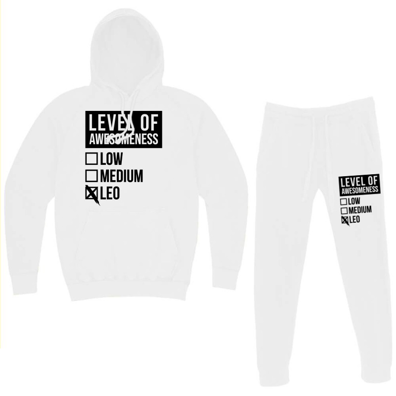 Leo Funny Hipster Hoodie & Jogger set by reifenemuksa | Artistshot