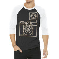 Film Photography Active Nature Hippie 3/4 Sleeve Shirt | Artistshot