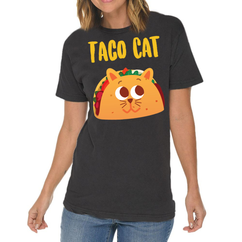 Taco Cats Cinco De Mayo Taco Cute Cat Taco Baby Funny Vintage T-shirt | Artistshot