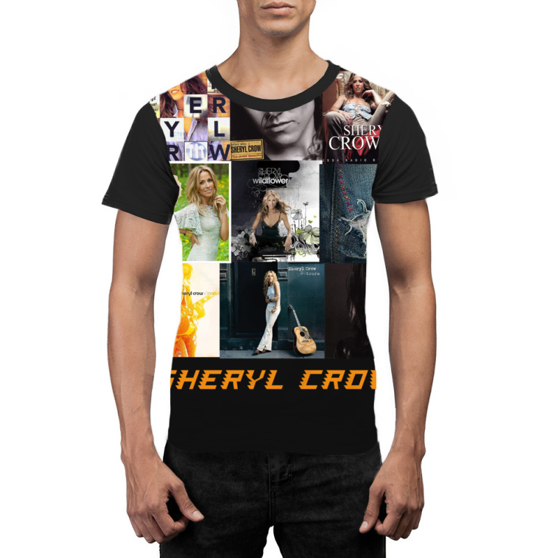 Sheryl Crow Collage Graphic T-shirt | Artistshot