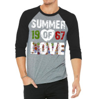 Summer Of Love 1967 Baby Aesthetic 3/4 Sleeve Shirt | Artistshot