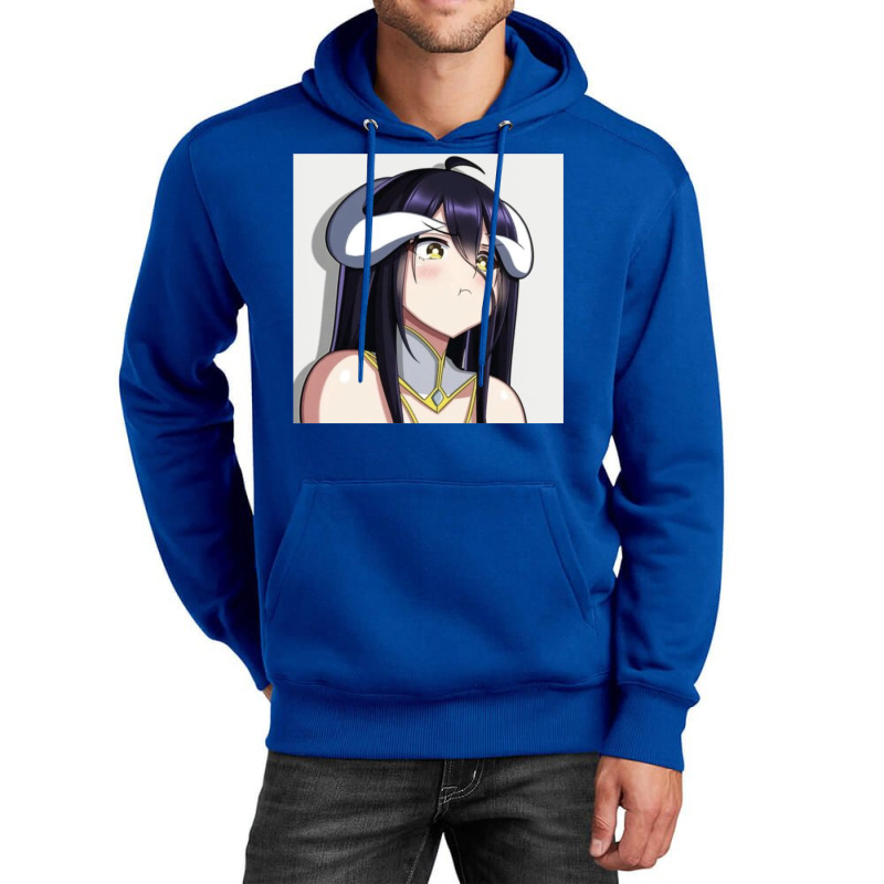 [ Sale ] Cool Sticker Overlord Albedo Chibi 24 Unisex Hoodie by lyxellseradjq | Artistshot