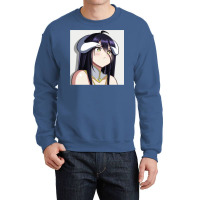 [ Sale ] Cool Sticker Overlord Albedo Chibi 24 Crewneck Sweatshirt | Artistshot