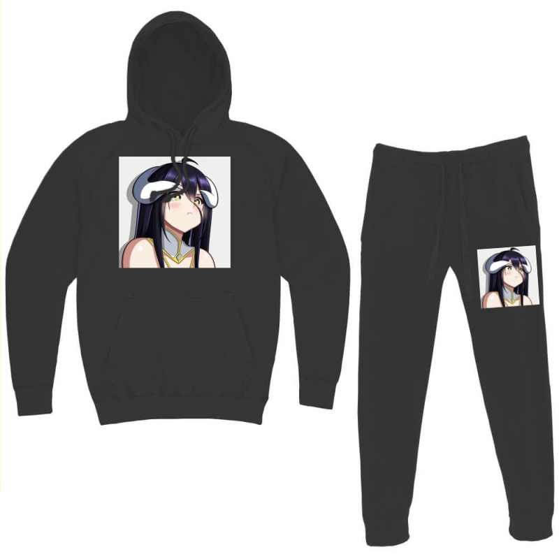 [ Sale ] Cool Sticker Overlord Albedo Chibi 24 Hoodie & Jogger set by lyxellseradjq | Artistshot