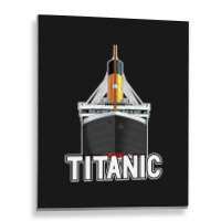 G Titanic April 1912 Vintage Cruise Ship Metal Print Vertical | Artistshot