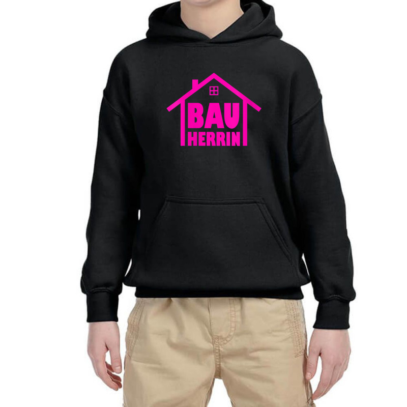 Womens Client Topping Out Ceremony Construction Site House Building V Youth Hoodie by jessen | Artistshot