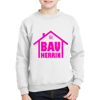 Womens Client Topping Out Ceremony Construction Site House Building V Youth Sweatshirt | Artistshot