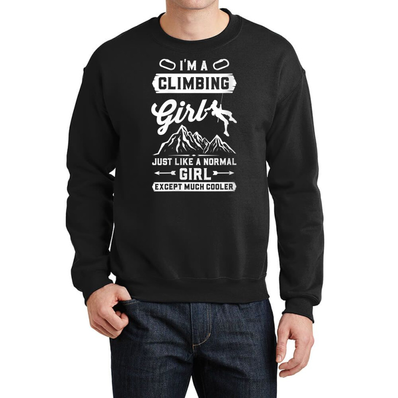 Womens Climbing Alpinism Wall Climber Rock V Neck T Shirt Crewneck Sweatshirt | Artistshot