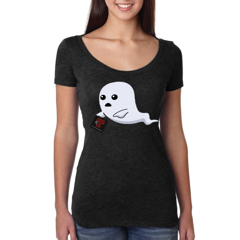 Ghost Summer Tumblr Women's Triblend Scoop T-shirt by anteneteubeld | Artistshot