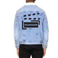 Filmmaker Black Classic 80s Hipster Unisex Sherpa-lined Denim Jacket | Artistshot