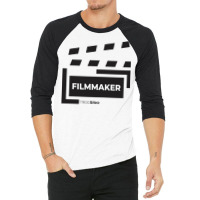 Filmmaker Black Classic 80s Hipster 3/4 Sleeve Shirt | Artistshot