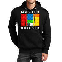 Master Builder Building Blocks Brick Builders Toys Present T Shirt Unisex Hoodie | Artistshot