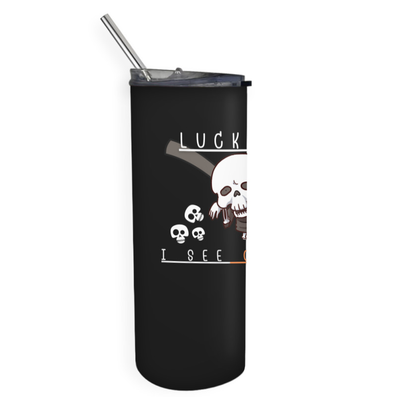 Ghosts Skeleton Skinny Tumbler | Artistshot