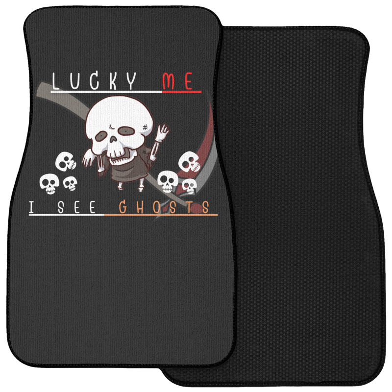 Ghosts Skeleton Front Car Mat | Artistshot