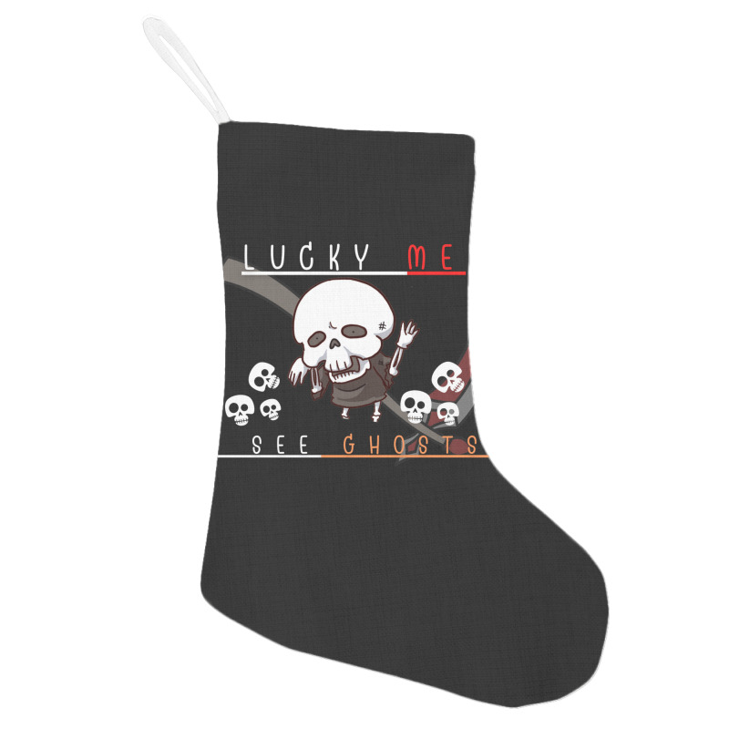 Ghosts Skeleton Holiday Stocking | Artistshot