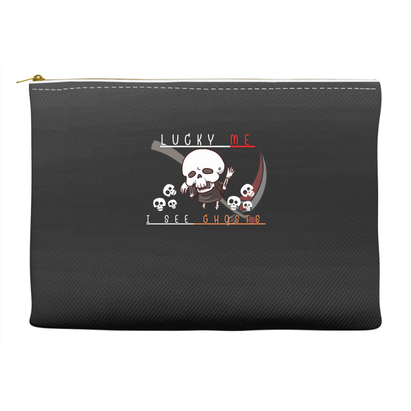 Ghosts Skeleton Accessory Pouches | Artistshot