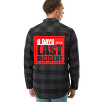 Zero Days Since Last Humor 80s Flannel Shirt | Artistshot