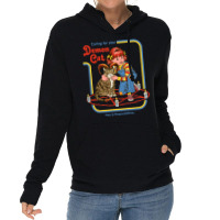 Caring For Your Demon Cat Vintage Lightweight Hoodie | Artistshot