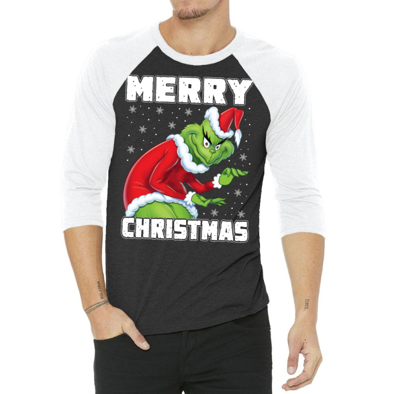 Merry Christmas Kids  Girl 3/4 Sleeve Shirt | Artistshot