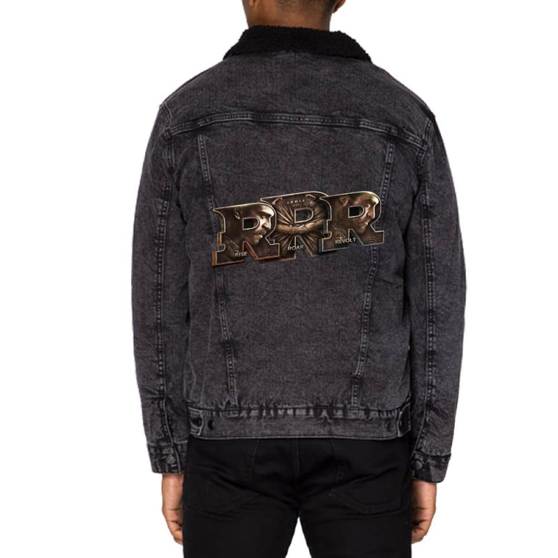 Rrr Unisex Sherpa-lined Denim Jacket | Artistshot