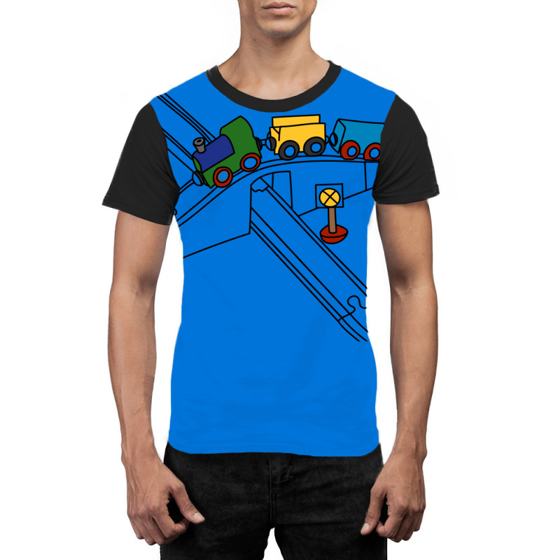 Train Set Toy Baby Music Graphic T-shirt by azenirlongua | Artistshot