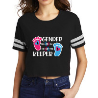 Trending Cute Beachy Gender Reveal Party Idea - Gender Keeper Gift Scorecard Crop Tee | Artistshot