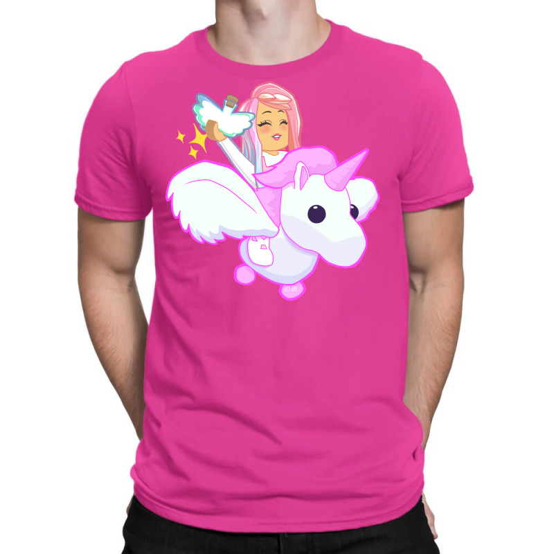 Pink Flying Unicorn Kids  Stars T-shirt | Artistshot