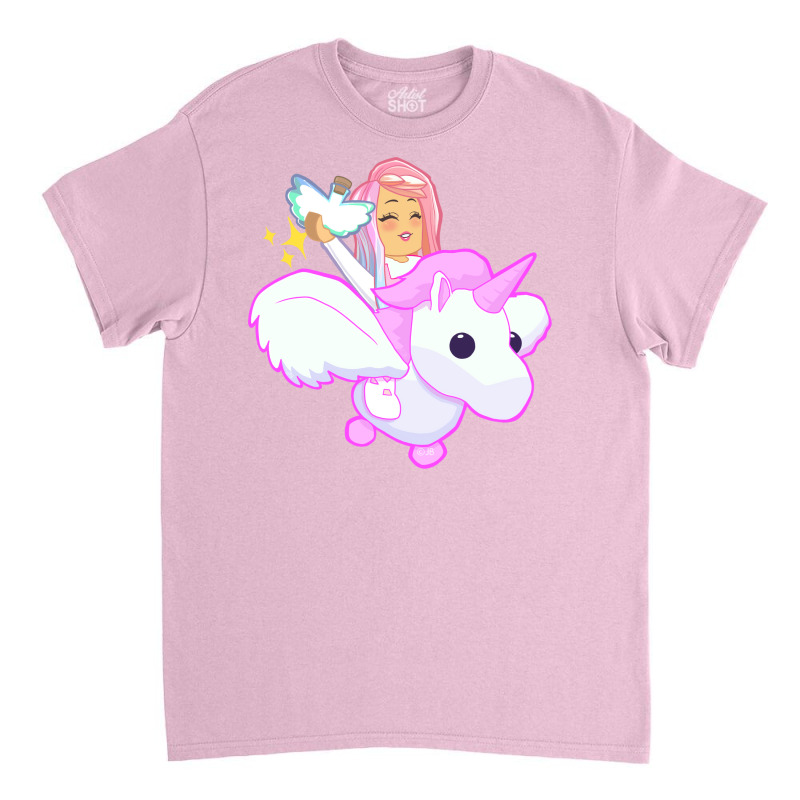 Pink Flying Unicorn Kids  Stars Classic T-shirt | Artistshot