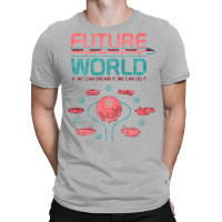 Future World Map Baby Green T-shirt | Artistshot