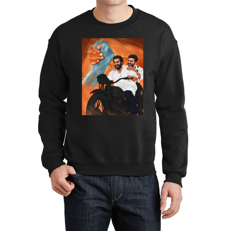 Rrr Movie Stills Crewneck Sweatshirt | Artistshot